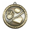 Médaille Or Baseball 2 1/2 po MST402G