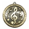 Médaille Or Musique 2 1/2 po MST430G