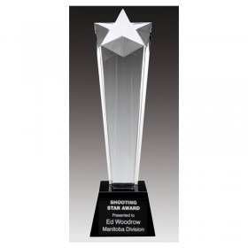 Crystal Star Trophy 9" H - GCY638A