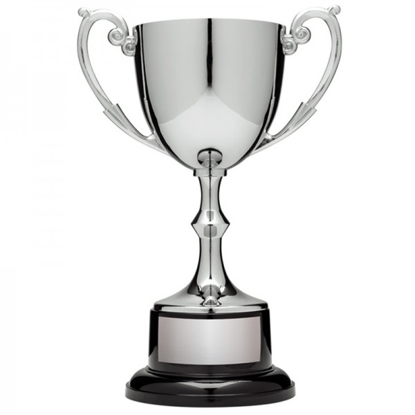 Silver Trophy Cup 12" H - MCC208S