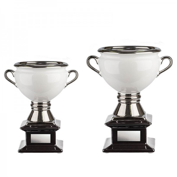 Ceramic Trophy Cup 10" H - CC5095B demo