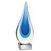 Glass Droplet Trophy 8" H - GA 6170A