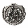 Médaille Argent Musique 2 1/4 po BMD024AS
