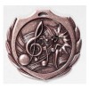 Médaille Bronze Musique 2 1/4 po BMD024AB
