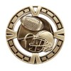 Gold Football Medal 2.5" - MSP406G