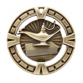 Gold Academic Medal 2.5" - MSP412G