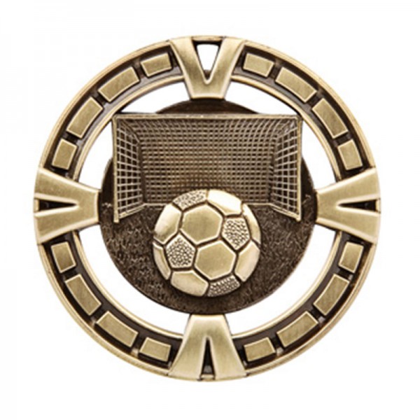 Gold Soccer Medal 2.5" - MSP413G