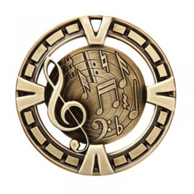 Médaille Musique Or 2.5" - MSP430G