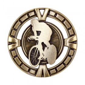 Médaille Cyclisme Or 2.5" - MSP446G