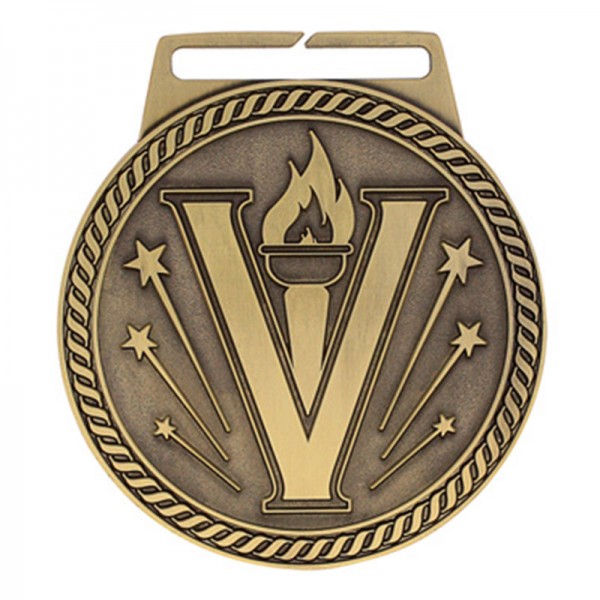 Gold Victory Medal 3" - MSJ801G