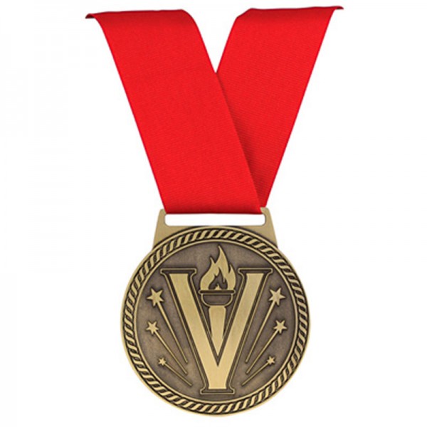 Gold Victory Medal 3" - MSJ801G demo