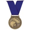Gold Football Medal 3" - MSJ806G demo