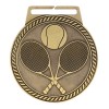 Gold Tennis Medal 3" - MSJ815G