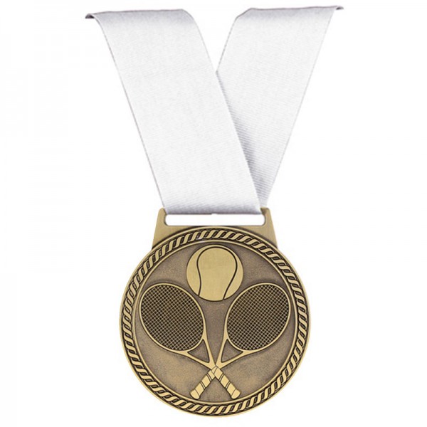 Gold Tennis Medal 3" - MSJ815G demo