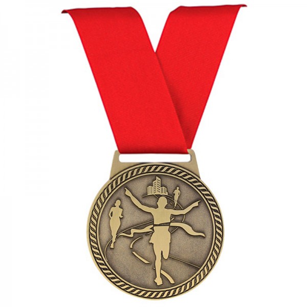 Gold Marathon Medal 3" - MSJ841G demo