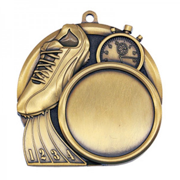 Médaille Course sur Piste Or 2.5" - MSI-2516G recto