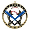 Gold Baseball Medal 2.75" - MSE632G