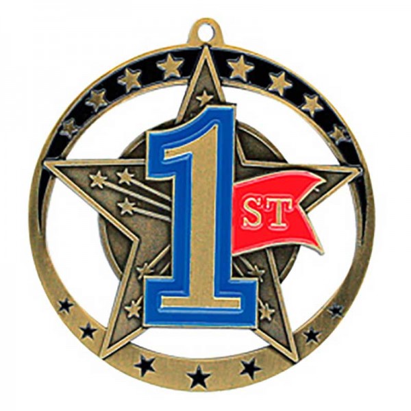1st Position Medal 2.75" - MSE645G