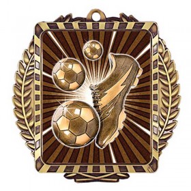 Médaille Or Soccer 3 1/2 po MML6013G