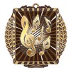 Médaille Or Musique 3 1/2 po MML6030G