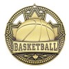 Gold Basketball Medal 2.75" - MSN503G