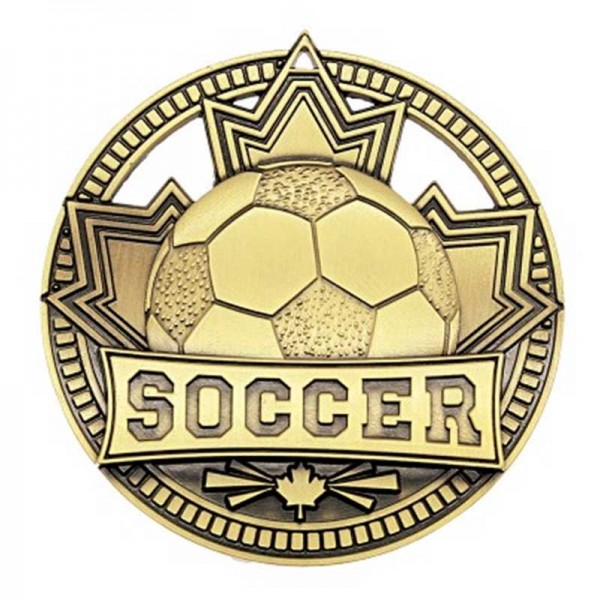 Médaille Soccer Or 2.75" - MSN513G
