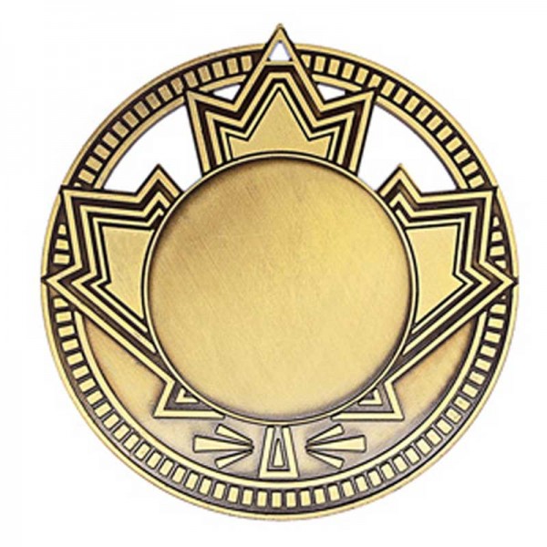 Gold Medal with Logo 2.75" - MSN500G