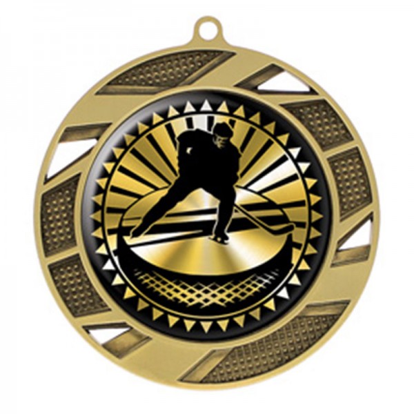 Médaille Hockey Or 2.75" - MMI50310G