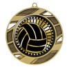 Gold Volleyball Medal 2.75" - MMI50317G