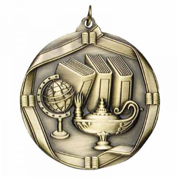 Médaille Or Académique 2 1/4 po MS612AG