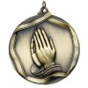 Médaille Or Prière 2 1/4 po MS661AG