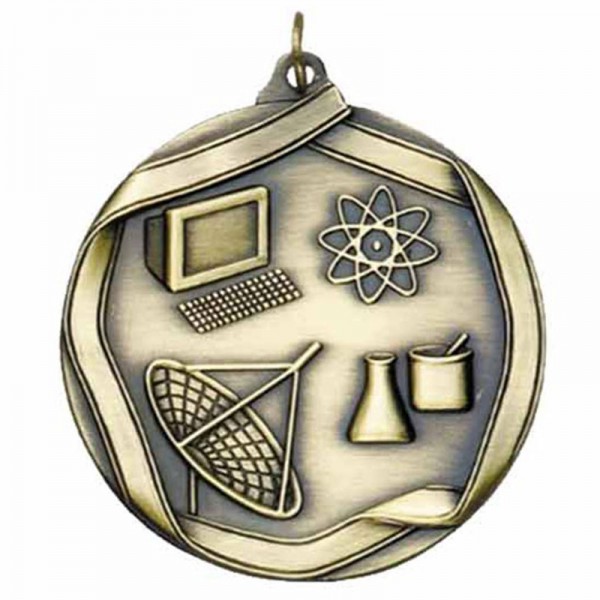 Médaille Or Science 2 1/4 po MS663AG