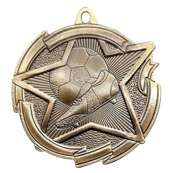 Médaille Or Soccer 2 3/8 po MD1713AG