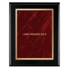 Plaque Noire - Série Marble Mist PLV465-BK-RED-LASER