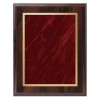 Cherrywood Plaque - Marble Mist Series PLV465-CW-RED-CLEAN