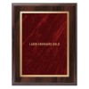 Cherrywood Plaque - Marble Mist Series PLV465-CW-RED-LASER