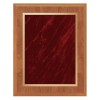 Plaque Érable et Rouge PLV465-MAPLE-RED-CLEAN