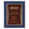 Blue and Red Tribute Plaque PLV555BL-RED