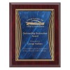 Red and Blue Tribute Plaque PLV555-RED-BL