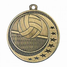 Gold Volleyball Medal 2" - MSQ17G