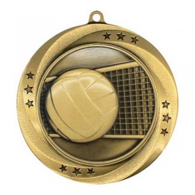 Médaille Or Volleyball 2 3/4 po MMI54917G