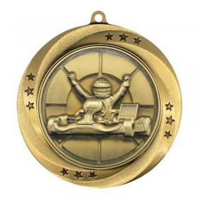 Médaille Go Kart Or 2.75" - MMI54929G