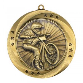 Médaille BMX Or 2.75" - MMI54951G