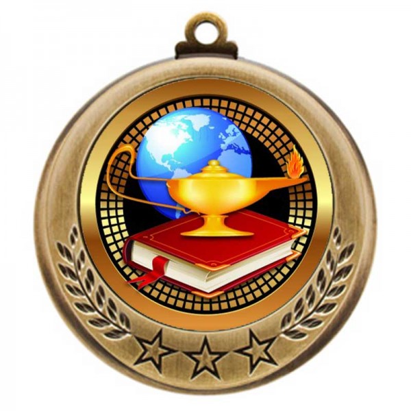 Médaille Académique Or 2.75" - MMI4770G-PGS012