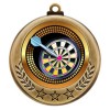Médaille Fléchettes Or 2.75" - MMI4770G-PGS014