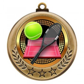 Médaille Or Tennis 2 3/4 po MMI4770-PGS015