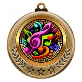 Music Gold Medal 2 3/4 in MMI4770-PGS030