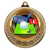 Gold Golf Medal 2.75" - MMI4770G-PGS038