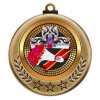 Médaille Reine de Beauté Or 2.75" - MMI4770G-PGS041