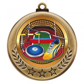 Médaille Athlétisme Or 2.75" - MMI4770G-PGS049